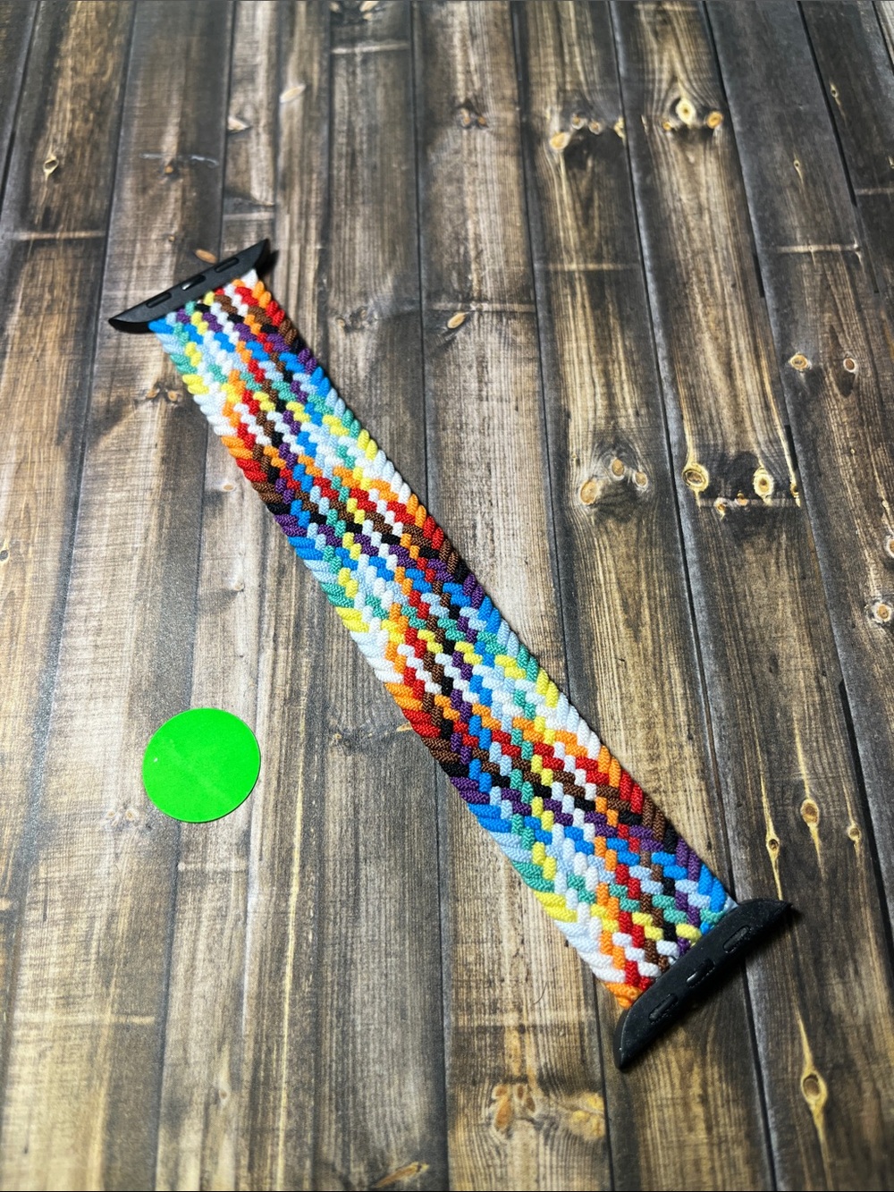 5for$10 Braided 42mm/44mm/ 45mm/49mm Small Apple Watchbands Strechband Rainbow
